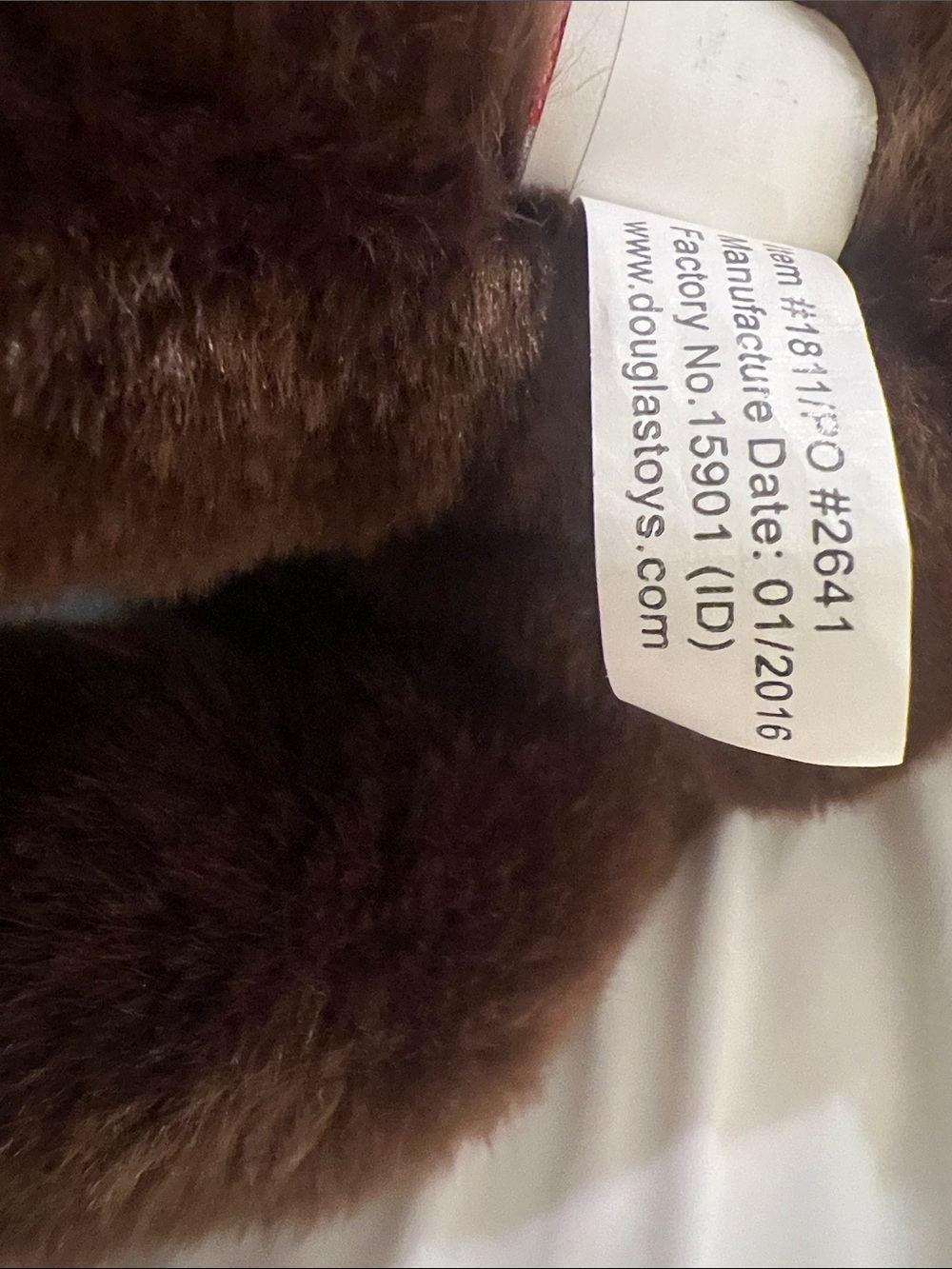 Douglas Brown Plush Chocolate Lab Puppy Stuffed Animal - Soft Cuddly Dog Toy - Picture 6 of 9